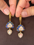 Gayatri moissanite earrings