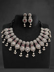 Oxidise necklace set