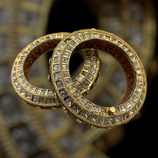 Premium Polki Bangles