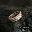 925 Silver, Plating Rose Gold, CZ Ring