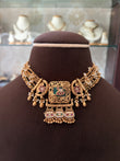 SL(550)Nandita gold look choker