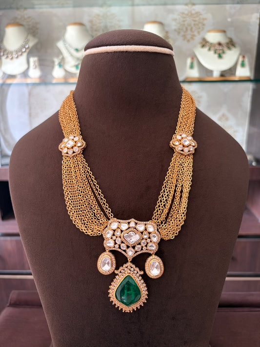 RD(1262)Belinda chain necklace set