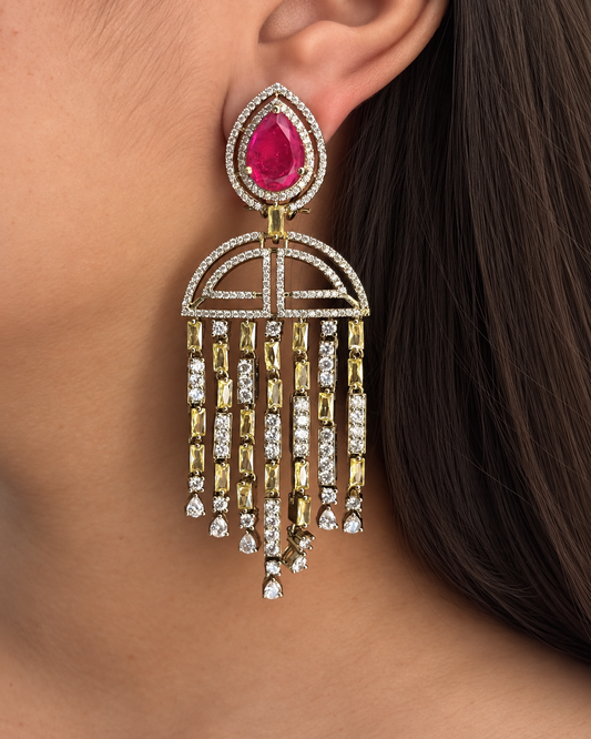 CH (486) Neema Sabyasachi Inspired Earrings