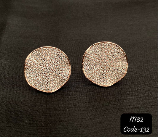 925 Hallmark Silver Rose Gold Finish Tops