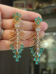Designer AD earrings