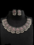 ￼ oxidised necklace set