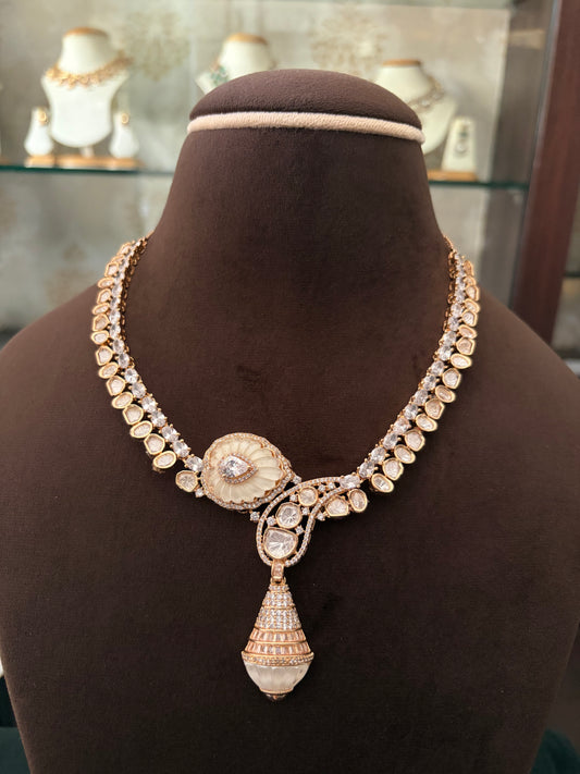 CD(867)MOP necklace set