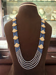 (972)Ratnavali Cz stone mala