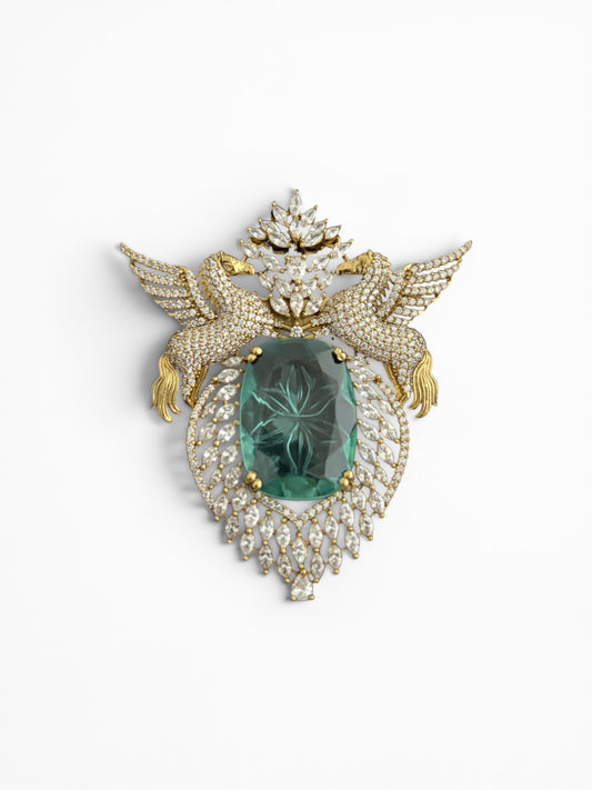 Unicorn brooch