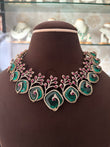 CH(1922)Emilia designer necklace set