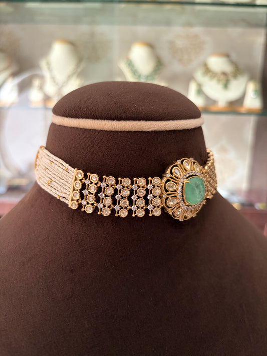 MS(543)Myra moissanite choker