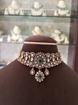 SL(1130)Yamini antique choker set