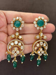 Rania moissanite earrings