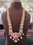 Maharani Long Antique finish necklace set