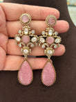 CD(276)Gauri antique doublet stone earring