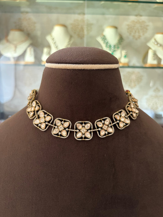 CD(737)Shanaya moissanite necklace