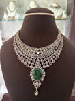 CH(1508)Louise antique necklace set