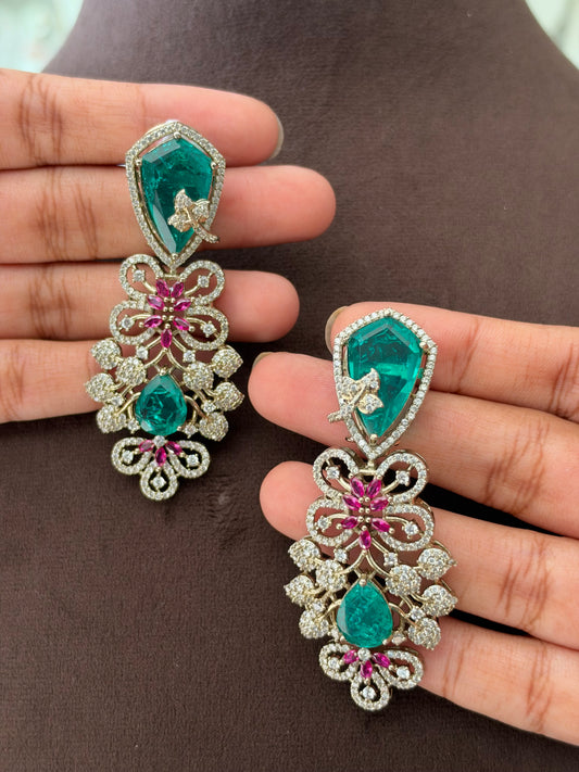 CH(367)Shanaya antique designer earrings