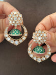 Prabhavati takkar Polki earrings
