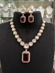 Mosonite Necklace set