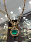 Moissanite necklace