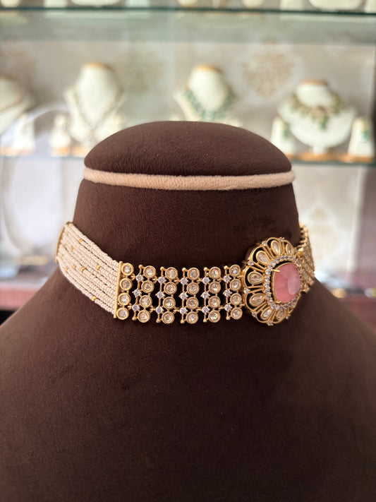 MS(543)Myra moissanite choker