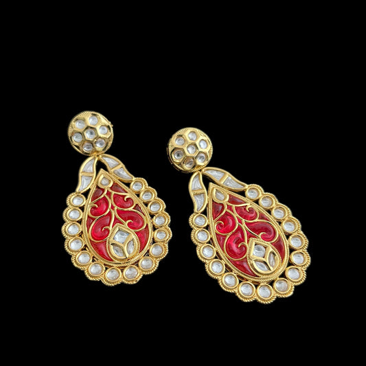Polki earrings