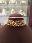 MS(1424)Melina peeli moissanite choker