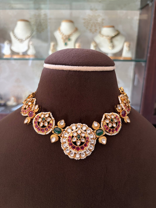 SJ(957)Jodha Jadau necklace