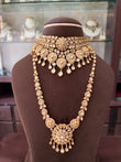 AR(5337)Sunena gold look complete bridal set
