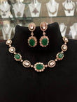 Polki Emerald Necklace