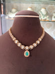RD(607)Mahira Polki necklace set