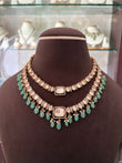 CH(1210)Grace double layer moissanite necklace