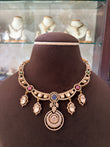CD(1132)Carina moissanite necklace set