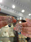 Sabyasachi inspired flower earrings