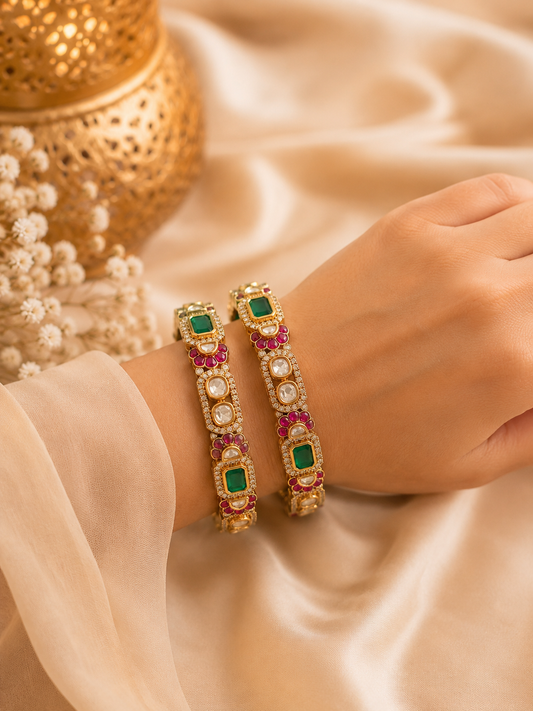 RH(683)Reya antique openable bangle
