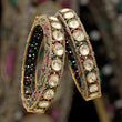 Antique Polki Multi Colour Bangles