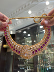 Moissanite Ruby necklace