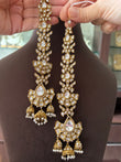 MS(858)Avika antique Polki Earrings