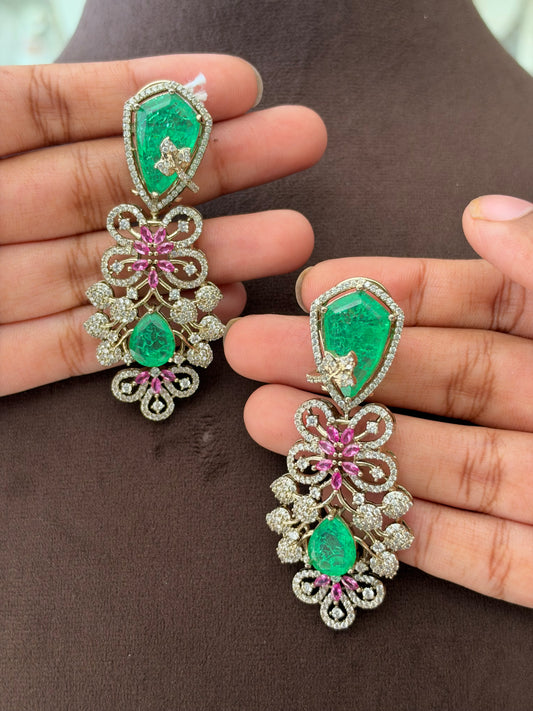 CH(367)Shanaya antique designer earrings