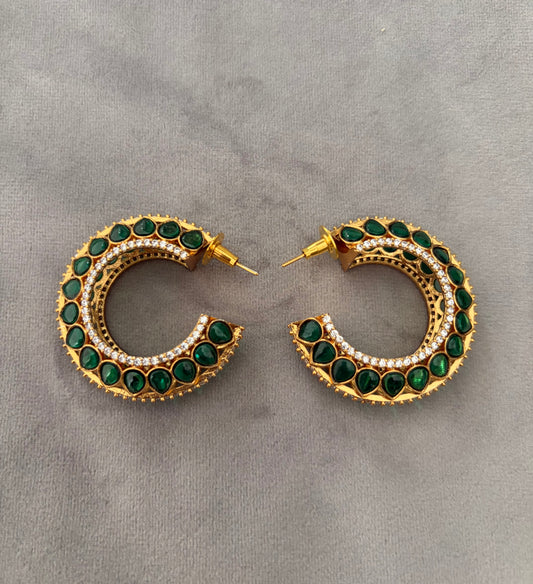 MS(325)Tara Polki earrings