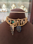 CH(1138)Catherine designer peacock necklace set