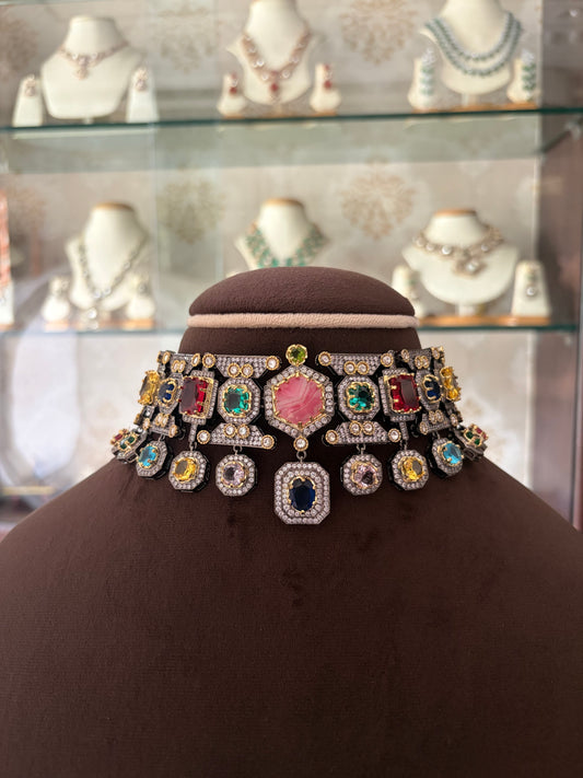 MS(1400)Sabyasachi inspired necklace set