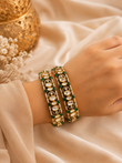 RH(693)Savitri openable Antique Polki bangles