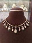 ER(810)Devyani antique hasli necklace set