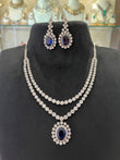 CZ Double Layer Necklace