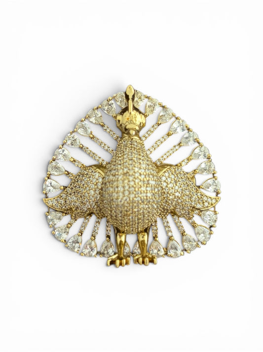 Bird brooch