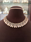 Ms(832)Celeste antique Polki necklace(DN499)