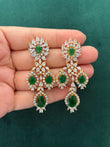 Cz stone earrings