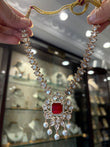 Polki necklace set